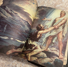 Holy Bible KJV 1947 Red Letter Large Type Thumb Index Spencer Press Illustrated picture