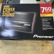 PIONEER GM-X862 NEW In Open Box, Bought New From Pioneer &never Installed Minty picture