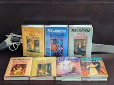 Piers Anthony Incarnations of Immortality Set 1-7 1983-1990 BCE HCDJ LN picture