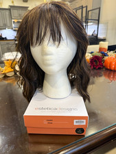 Estetica Designs Frankie Synthetic Wig Wavy Bangs Heat Resistant R6/28F picture