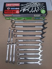 Vintage Craftsman 15pc Metric Combination Wrench Set 9mm - 25mm 9_44186 USA NICE picture