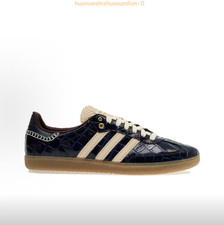 Wales Bonner x adidas Samba OG Collegiate Navy Wonder White JH9825 Unisex picture