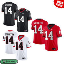 NEW Gunner Stockton Georgia Bulldogs Jersey NCAA Football Fan Shirt picture