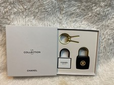 Chanel LA Collection Lock Set (2) White & Black Logo D-5 picture