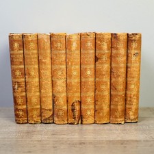Shakspere's Works 1896 D Appleton Gilt Spine 9 Volumes Antique Shakespeare Lot picture