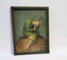 Antique George Frederic Watts 'Hope' Framed Print- 7