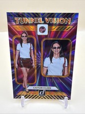 2025 Panini Donruss WNBA - Tunnel Vision Caitlin Clark #1 Orange Laser /399 picture
