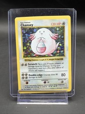 🥗1999 CHANSEY 3/102 Holo Rare Deck Exclusive POKEMON CARD First Edition 1st🥗 picture