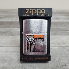 Zippo Route 66 Lighter PCH Limited Edition 1995 Sealed Unopened Vintage picture