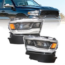 For 2019-2024 RAM 1500 Rebel/Laramie LED Headlight Headlamp Assembly picture