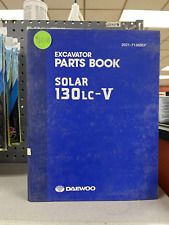 DAEWOO SOLAR 130LC-V  PARTS BOOK 2021-7138CEF Great Condition picture