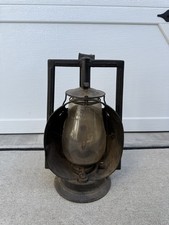 Dietz Acme Inspector Railroad Lantern Pennsylvania RR PRR Globe and Lamp Vintage picture