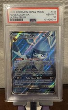 Glaceon GX (Full Art) 141/156 Sm-Ultra Prism Holo PSA 10 - Pop 278 picture