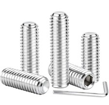 M5x8mm Set Screws,60Pcs Allen Head Screws with Hex Wrench M5-0.8x8mm(60Pcs) picture