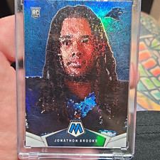 Panini Mosaic 2024 Jonathon Brooks RC Micro Mosaic Insert #MM-JBS Panthers picture
