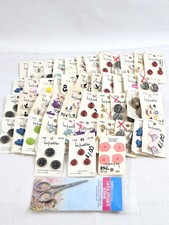 Large Lot Vintage La Petite La Mode Novelty Buttons Sewing Craft Assortment picture