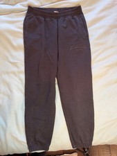 Gymshark Black Jogger Sweatpants Activewear Fleece Athletic Men's Large picture