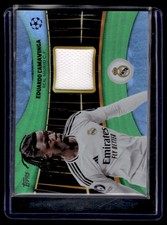 2024 Topps UEFA Club Competitions Superstar Relics Eduardo Camavinga Real Madrid picture