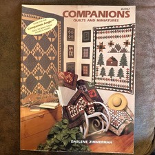 Companions : Quilts and Miniatures by Darlene Zimmerman (1992, Trade Paperback) picture
