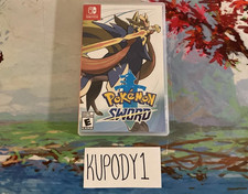 Pokemon Sword Nintendo Switch Original Case Included Tested Works Clean Switch picture