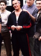 Tony Sirico The Sopranos Paulie Walnuts Gualtieri Black Tracksuit in Velvet picture