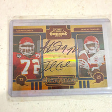 Donruss/Playoff 2008 Contenders Draft Class Black Signatures Dorsey/Charles picture