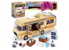 Building Block Set Breaking Bad RV Camper Van Heisenberg DIY Model Set 986 Piece picture