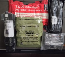 IFAK Trauma Kit Refill/Training - CAT G7 Tourniquet, QuikClot, Cravat, ETD, Hban picture
