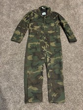 Vintage Liberty Woodland Camo Hunting Coveralls Men's Sz XL USA Made picture
