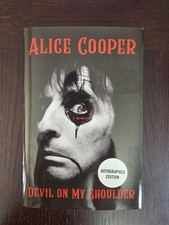 Devil on My Shoulder by Alice Cooper (2026 Hardcover) SIGNED FIRST EDITION picture