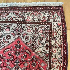 Vintage Rug 2' 11 x 4' 9 Pink Hand Knotted Oriental Rug picture