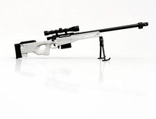 GoatGuns 1/4 Scale Die Cast SR Sniper Rifle Model White Limited to 600 picture