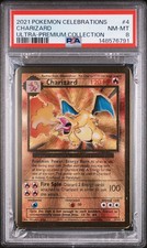 Charizard - 2021 Pokémon Celebrations Ultra-Premium Collection #4 - PSA 8 picture