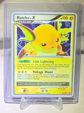 Pokemon Raichu Lv.X 99/100 Stormfront Holo Rare 2008 Level X picture