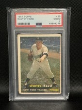 1957 Topps - Whitey Ford #25 picture