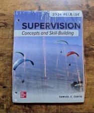 Supervision Concepts & Skill-Building 2024 Release (Loose Leaf) Samuel C. Certo picture