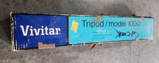 Vivitar Professional Camera Tripod Model #1000 - 3 Section Aluminum Original Box picture