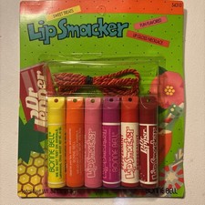 Vintage Bonnie Belle Sweet Treats Lip Smacker Dr Pepper necklace Sealed Sealed  picture