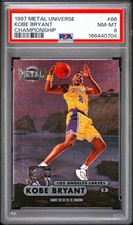 1997 Fleer Metal Universe - Kobe Bryant Championship PSA 8 - Brand New Slab 💎 picture
