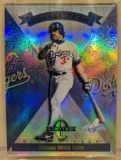 1997 Donruss LIMITED EXPOSURE #26 Mike Piazza Raul Mondesi REFRACTOR HOF RARE picture