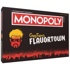 Monopoly: Guy Fieri's Flavortown Board Game, Featuring '68 Chevy Camaro New picture