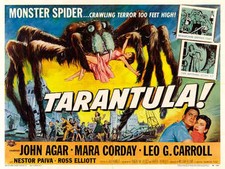 1955 TARANTULA VINTAGE MOVIE POSTER PRINT STYLE A 18x24 9MIL PAPER picture