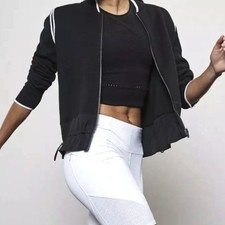 Athleta Zip Front Cinch Waist Venture Sweater picture