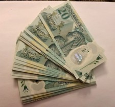 Egypt 20 Pound Banknotes Bundle – 50 Consecutive Notes (1000 Pounds)  picture
