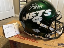 Breece Hall autographed helmet  picture