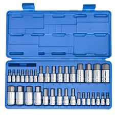10388A Master Allen Hex Bit Socket Set 33-Piece SAE & Metric Allen Socket Set picture