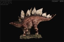 REBOR 1：35  Stegosaurus Dinosaur Figure Garden Mountain Ver. Animal Model Stock picture