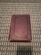 ANTIQUE 1879 LONGFELLOW POETICAL WORKS LEATHER BOUND FREDERICK WARNE & CO picture