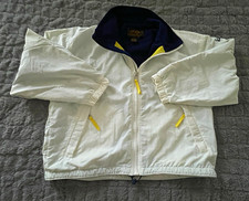 Eddie Bauer Outdoor Outfitter Full Zip Nylon Jacket Fleece Lined M Vintage picture