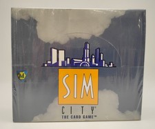 Sim City: The Card Game - Booster Box - Limited Edition - Vintage - 1994- Sealed picture